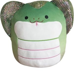 ❤️❤️❤️Xlg 16in Squishmallows Khaled green cobra with free stickers